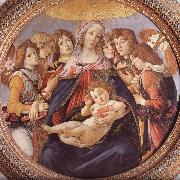 Sandro Botticelli Our Lady of the eight sub-angel Spain oil painting artist